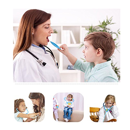 Tigerhu Doctor Kit, 33 Pieces Pretend Medical Play Set for Kids, Children, Toddler