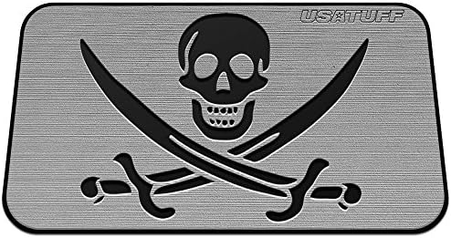 USATuff - Deck - Cooler Pad - Fits ORCA 75QT - Dual Layer Anti-Slip Closed-Cell Foam - Light Gray / Black - Pirate