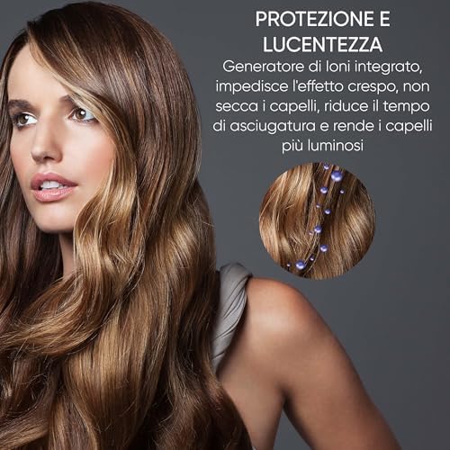 Asciugacapelli Ionico Professionale BLDC 2000W - HT 0171