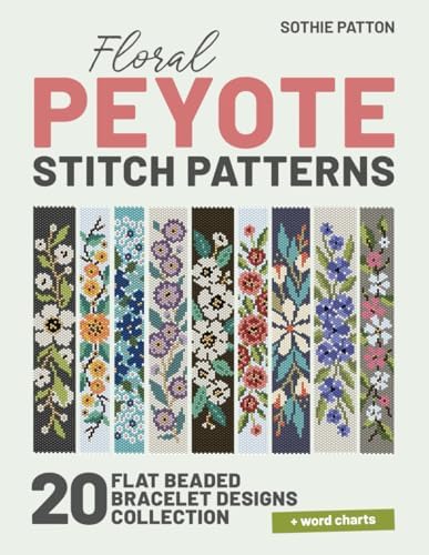 Peyote Stitch Beading Projects, etc. 5冊 PEYOTE STITCH BEADING: A comprehensive beginner guide with