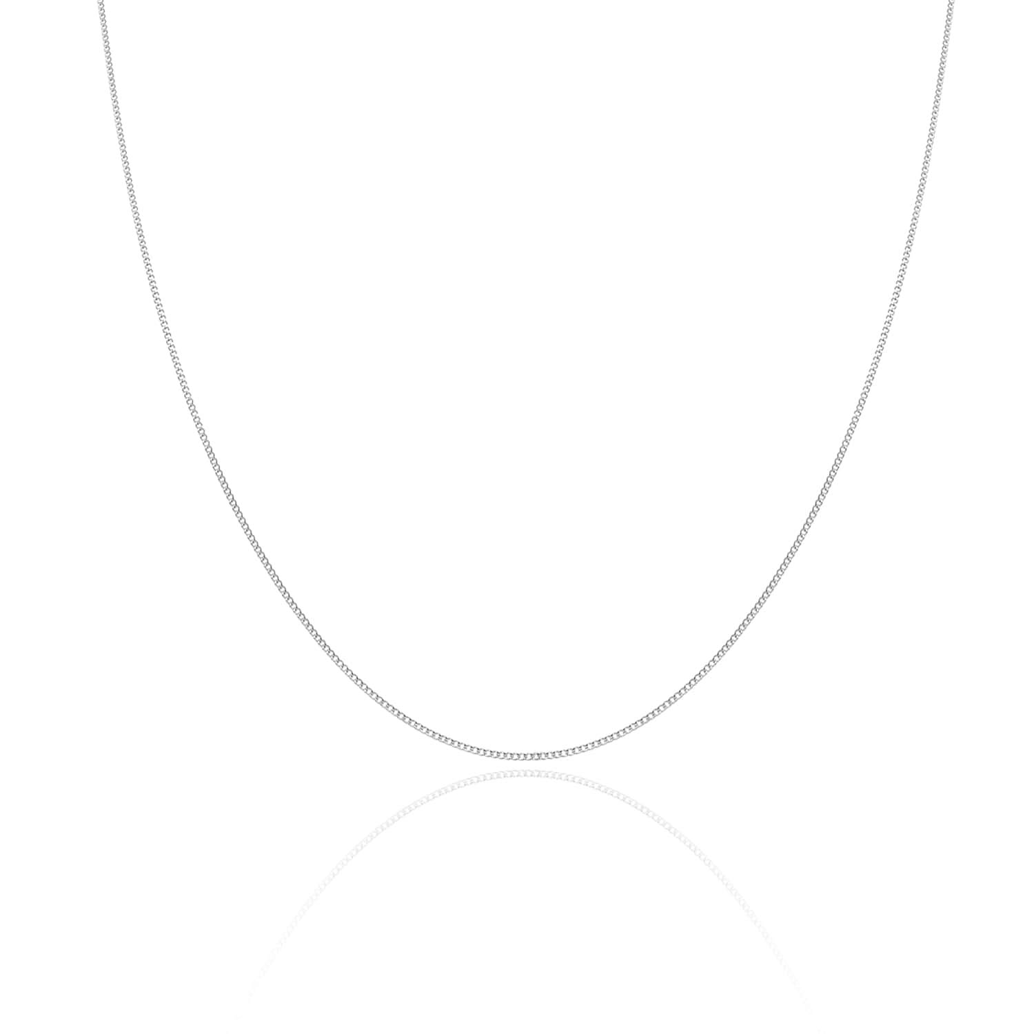 Good.designs silver chain ladies 925 without pendant (1,3mm) silver chain in different lengths (60.00)