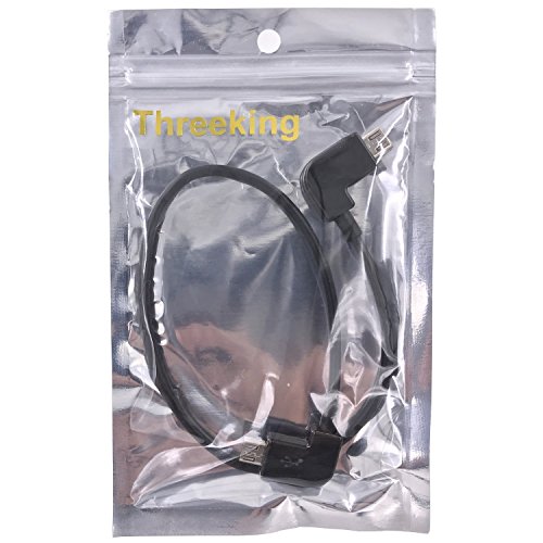 Mavic Pro Mavic Air Spark Cable Threeking DJI Mavic pro/Mavic pro Platinum/Mavic Air/Spark Data Cable Remote Control Date Cable OTG Cable Micro USB to Micro USB 11.8 inch(30 cm) - Thumbnail 6