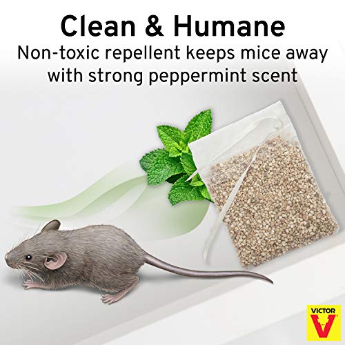 Victor M805 ScentAway Natural Rodent Repeller Peppermint Oil Mouse