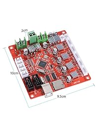 Anet V1.5   Placa de control de repuesto para Anet E10 Desktop 3D Printer Reprap i3 12 V, placa base para impresora 3D (1 unidad)