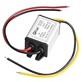 DROK Buck Voltage Reducer Converter 12V to 7.5V 3A/22W Step-down Power Module DC/DC Voltage Transformer Regulator Power Supply Board for LED Display Radio