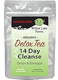 14 Day Mint Detox Tea Organic Cleanse Decaffeinated - Detox & Rejuvenate Your Body With This Great Tasting Teatox (14 Tea Bags)