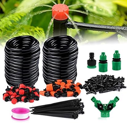 Xddias Sistema de Riego por Goteo, 30m Automático Riego Manguera ...