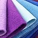 24pcs Thick 1.4mm Soft Felt Fabric Sheet Assorted Color Felt Pack DIY Craft Sewing Squares Nonwoven Patchwork (20 * 30cm)