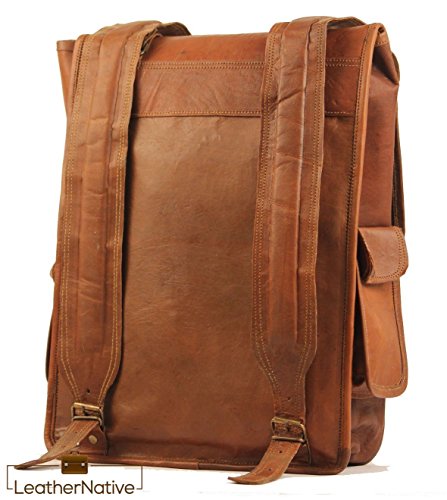 Handmade Genuine Leather Backpack Laptop Bag for Men Women Gift for him her Saddlebags Pre Valentines Day Special Sale!