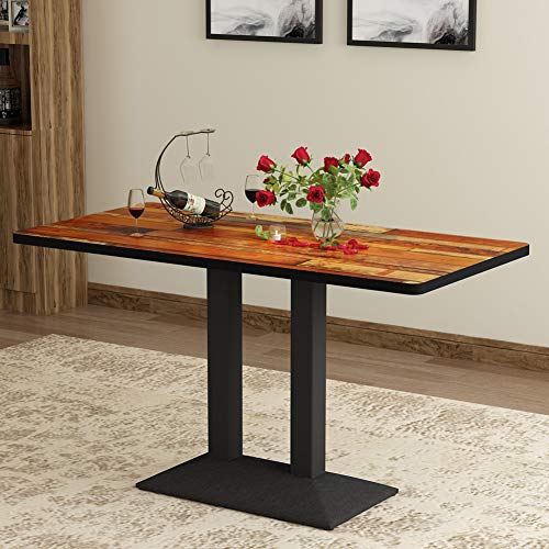 Tribesigns Dining Table, Dinette Table Breakfast Table for Kitchen, Dining Room, Living Room (Rectangular) - Thumbnail 7