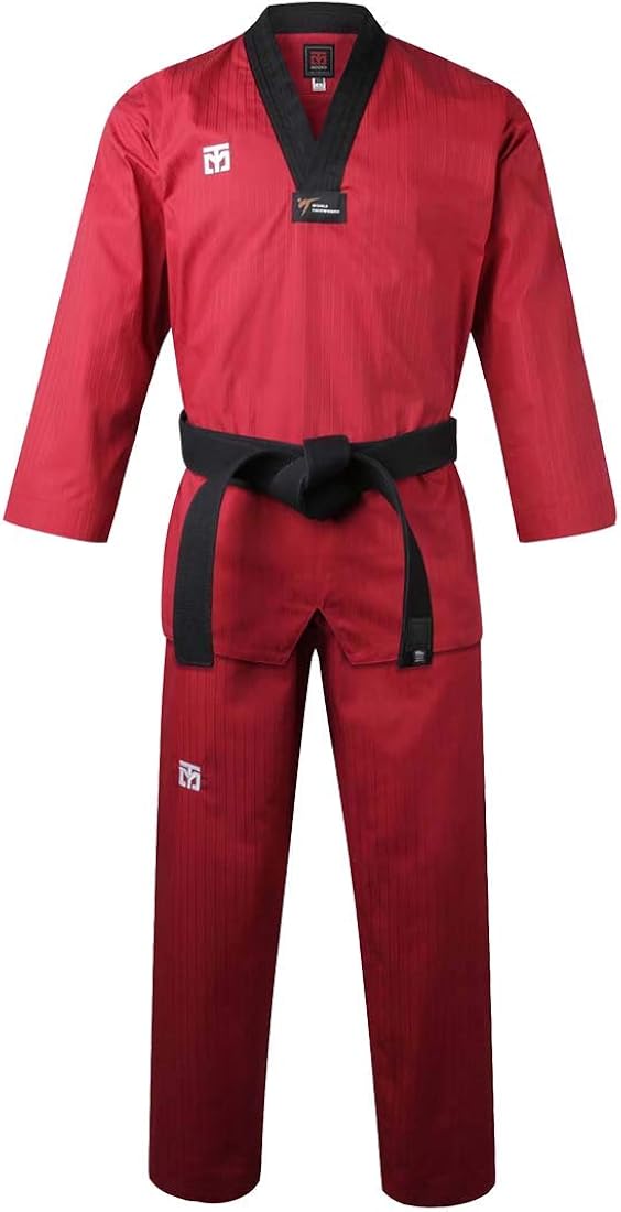 Mooto Korea Taekwondo BS4.5 couleur uniforme 3 couleurs (noir, rouge