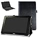Acer One 10 S1003 Case,Mama Mouth PU Leather Folio 2-Folding Stand Cover for 10.1