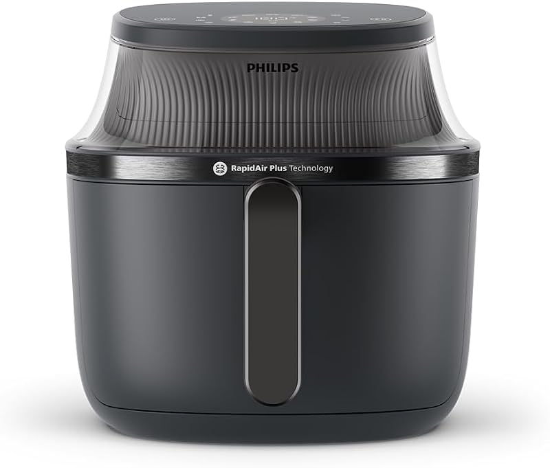 Airfryer 3000 Serie Heißluftfritteuse, Schwarz, 6,2L