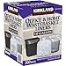 Kirkland Signature Made in USA 10 Gallon Clear Wastebasket Liner Bags for Trash Can 500 Count