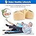 Metatarsal Sleeve Pads, 2 PCS Ball of Foot Cushions, Fabric Metatarsal Sleeve with Sole Cushion Gel Pads Supports Metatarsalgia, Morton’s Neuroma, Calluses and Other Ball of Foot Pain (Beige)thumb 1