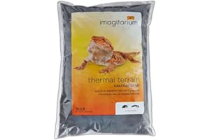 imagitarium Black Calcium Reptile Sand 10lb