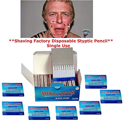 Antikan Kantasi Styptic Pencils/Single Use Blood stone/Antiseptic & Astringent (480 pcs)