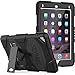 SEYMAC iPad Mini Case for iPad Mini 5 2019/ Mini 4 2015, Shockproof Sturdy Kids Protective Case with Screen Protector, Rotating Kickstand,Handle Strap for iPad Mini 5th/ Mini 4th Gen, Black