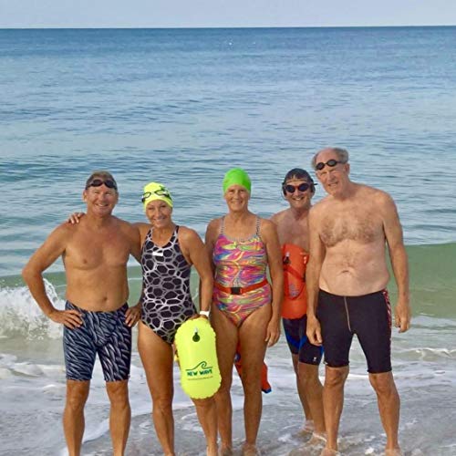 New Wave Swim Bubble for Open Water Swimmers and Triathletes - No Dry-Bag - Waterproof Phone Case & Swim Bubble Bundle (Green) - Thumbnail 6