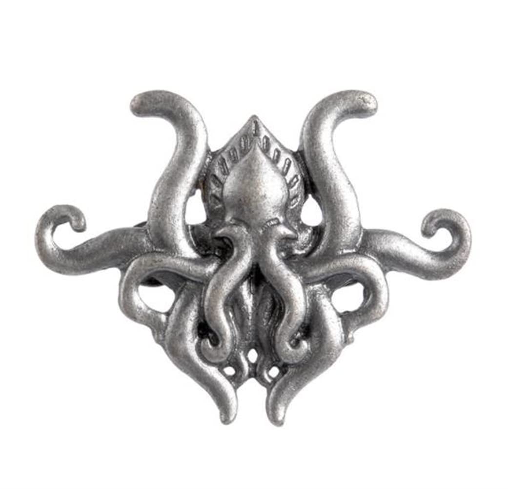 Octopus Metal Pin Ancient Evil God Badges Brooches Octopus Lapel Pin Shirt backpack Fiction game Jewelry gifts