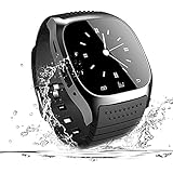 Smart Watch Bluetooth Smartwatch Phone Touch Screen Smart Wrist Watch Sport Fitness Tracker Pedometer Sleep Monitor All Functions Match for IOS iPhone 6S Plus 7 8 and Android Smart Phones Men Women
