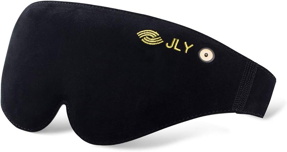 Heated Eye mask - 3D Contoured Graphene Heated Sleep Mask with Adjustable Temperature ，USB Warm Heating Eye Mask with Far Infrared,USB Sleeping Heated Eye Mask for Dry Puffy Eyes