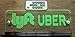 Lyft Uber sign rideshare sign LED light Acrylic engraving 5V USB remote 16 color (Lyft + Uber logo sign)