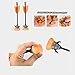 Zing Toys 10 Arrows Refill Pack - 5 Whistling Foam Tip Arrows and 5 Suction Cup Arrows - Orange - for Hyperstrike, Z-Tek, Firetek, Zeon and Z-Bows