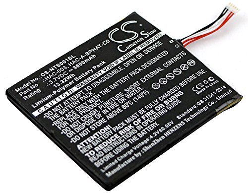 Cameron Sino Replacement Rechargeable Battery fit for Nintendo Switch HAC-001, Nintendo HAC-S-JP/EU-C0 (3600mAh)