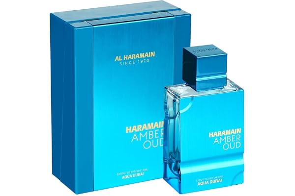 Al Haramain Amber Oud - Aqua Dubai - Oud Cologne for Men - Amber Perfume for Men - Long Lasting Perfume with Bergamot, Vanill