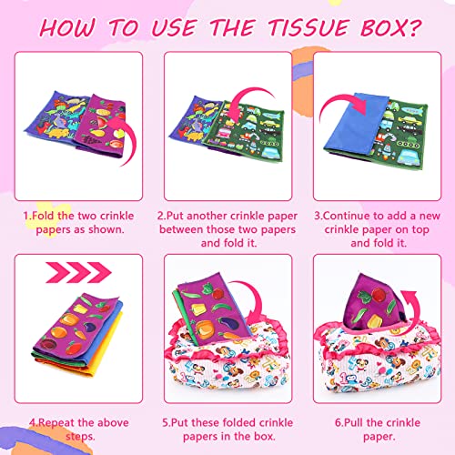 Tissue Box Present For Month Old Girl Baby Tissue Box Toy Baby