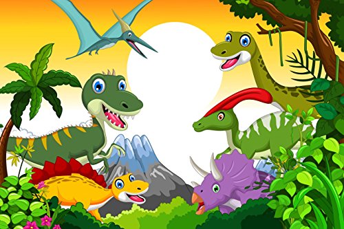 Dinosaur Friends 35 Piece Children's Jigsaw Puzzle 12" X 18"
