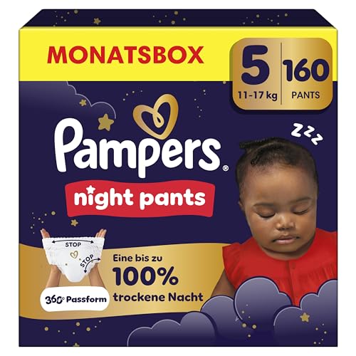Pampers Night Pants, Size 5
