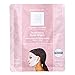 LACE YOUR FACE Patented Compression Facial Mask, AS SEEN ON SHARK TANK, Reusable Biodegradable Cotton Anti Aging Skin Care, Hydrating Rose Water, Single