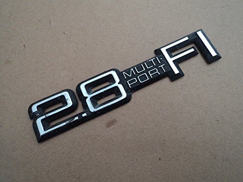 Chevy Beretta 2.8 Multi-Port F1 Nameplate Script Emblem Left/Right