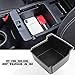 Savadicar JK Center Console Insert Organizer Storage Tray for 2011-2018 Jeep Wrangler JK JKU, Armrest Box Secondary Storage, Black