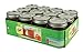 Ball 60000 Half Pint (8 oz.) Regular Mouth Mason Jars w/ Cap - Set of 12 AEP primary