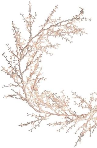 NICOLAS HOLIDAY 21232 0.3 ft. Pre - lit Garland Winter Berry Branch