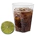 Clear Plastic Cups | 7 oz. 80 Pack | Hard Disposable Cups | Square Plastic Wine Cups | Plastic Cocktail Glasses | Small Plastic Drinking Cups | Plastic Party Cups | Bulk Wedding Plastic Tumblers