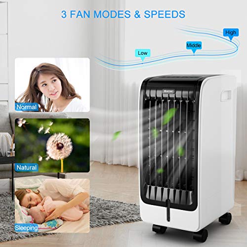 1 COSTWAY+Evaporative+Humidifier+Portable+Bladeless