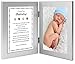 New Mom Gift from Son, Mommy Poem From Baby Boy for Birthday or Mother's Day, Add 4x6 Inch Photo to Double Frame