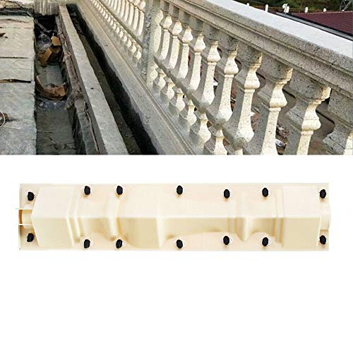 YUNRUS 2X 70cm Plastic Balustrades Mold Casting Moulds for Concrete Plaster Cement