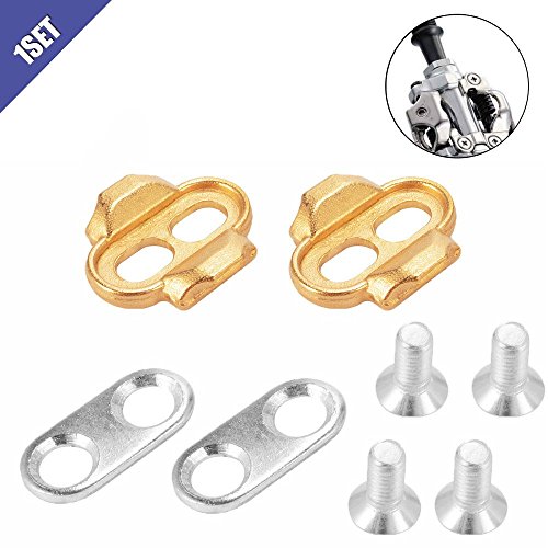 Ximimark 1Set Crank Brothers Premium Pedal Cleats for Eggbeater, Candy, Smarty, Mallet Pedals Etc