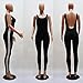 Women Sexy Backless Sleeveless One Pieces Bodycon Bandage Long Pants Jumpsuit Catsuit