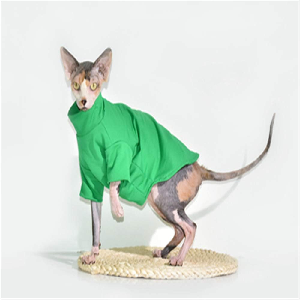 Amazon スフィンクス猫服綿tシャツベストベスト夏涼しい通気性ペット服m Xiangen コート ジャケット 通販