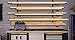 KASTFORCE KF1002 Lumber Storage Rack 5-Level System 110lbs per Level with Material Stop Holes and Durable Sheet Metal Screws, Wood Rack, Workshop Rack