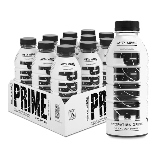 Prime Hydration Drink Sports Beverage "META MOON," Naturally Flavored