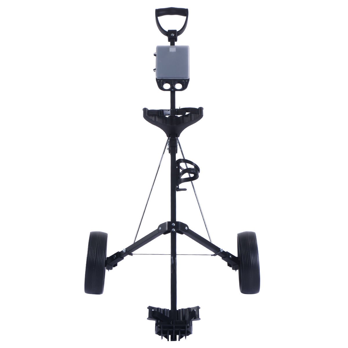 COLIBROXNew Foldable 2 Wheel Push Pull Golf Cart /Cup Holder Trolley