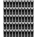 50 Pcs Oscillating Tool Blades, Professional Universal Oscillating Saw Blades,Metal Wood Multitool Blades,Quick Release Durable Oscillating Tool,Multi Tool Blades Fit All Models