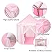 Beebeerun Princess Tent Kids Playhouse Indoor and Outdoor Hexagon Pink Castle Play Tent for Girls
